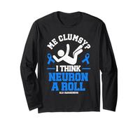 ALS Warrior Amyotrophic Lateral Sclerosis Long Sleeve T-Shirt