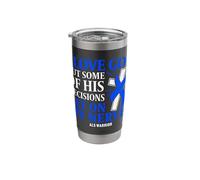 ALS Warrior Amyotrophic Lateral Sclerosis Stainless Steel Insulated Tumbler