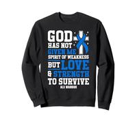 ALS Warrior Amyotrophic Lateral Sclerosis Sweatshirt