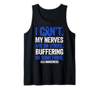 ALS Warrior Amyotrophic Lateral Sclerosis Tank Top