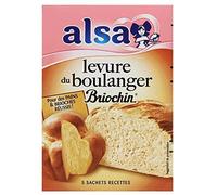 Alsa alsa Yeast Baker briochin 5 sachets 27.5g - lot 6