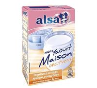 Alsa Creamy Yogurt Preparation My Homemade Yogurt, 4 Bags of 8 g