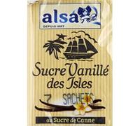 Alsa Isles Vanilla Sugar with Cane Sugar - 7 Sachets - 53 g