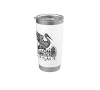 Alsace Authentic Stork and Regional Traditions Stainless Steel Insulated Tumbler