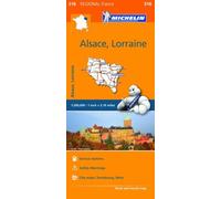 Alsace Lorraine - Michelin Regional Map 516: Map
