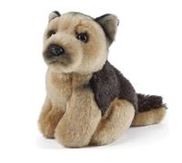 Alsatian German Shepherd Dog Small Plush Soft Toy - 14cm - Living Nature