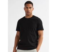 Alse Studio Men's 100% Premium BCI Cotton Men Crewneck Basic T-Shirt in Black | Size: Medium Alse Studio Black M