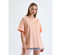 Alse Studio Women's Cotton Premium Quality Oversized T-Shirt in Peach | Size: 10-12 Alse Studio Peach 10-12