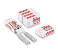 ALSISK 26/6 Standard Staples,1000 pcs Per Box,6 Boxes in Pack (6000pcs Total), Silver