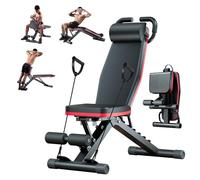 ALSO GO Adjustable Weight Bench 1000LBS, 14-in-1 Muti-Functional Workout Benches, Full Body Bench with Leg Extension & Preacher Curl Pad, Foldable Incline Decline Bench Press for Home Gym