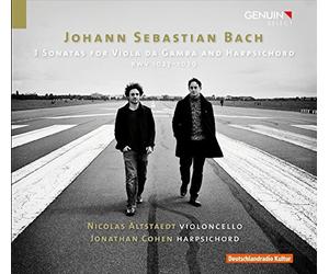 Alstaedtcohen - Bach: Sonatas For Viola Da Gamba [CD]