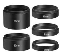 Alstar Astronomical 2"/M48-extension Tube Kit for cameras and eyepieces - Length 5mm 8mm 10mm 20mm 30mm - M48x0.75 on Both Sides