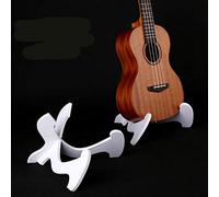 alsu3luy02Ld Guitar Stand Holder Supporter Bracket Musical Instrument Holder Ukelele Violin - White