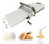 ALSUP Folding Dough Sheeter Machine -Manual Dough Roller with Adjustable Thickness, for Pizza, Croissants, Pastry & Fondant Table Top Design,Type400