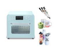 ALSUP Mug Cup Heat Press Oven, Lab Convection Type, Insulated Glass Door, 16L 220V
