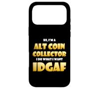Alt Coin Collector Costume GPU Spec Mining Crypto Miner Meme Case for iPhone 17 Pro Max
