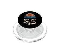Alt Country Western Indie Outlaw Americana Cowboy Fan PopSockets PopGrip for MagSafe