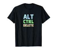 Alt Ctrl Delete Funny Text T-Shirt