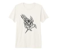 Alt Emo Goth Y2K Fairy Grunge Fairycore Nordic Crow Premium T-Shirt