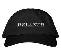 Alt-J Relaxer Logo Baseball Cap in Black Alt-J Black One Size
