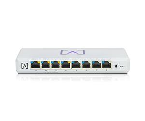 Alta Labs S8-POE 8-Port Cloud-Managed Switch with 4 PoE+ Ports | 60W PoE Budget | Desktop or Wall Mount