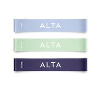 ALTA Mini Loop Bands for Exercise - Premium Durable Latex - Small Resistance Bands for Women, Booty Bands for Working Out, Leg Stretch Loops for Physical Therapy, Pilates Exercise Mini Bands Set