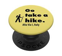 Alta Via 1, Italy Go Take A Hike PopSockets Swappable PopGrip