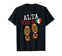 ALTA VIA-1, Trekking in Europe, Hiking Italian Dolomites T-Shirt