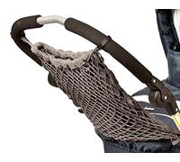 Altabebe AL1601-11 Universal Shopping Net Bag with Nylon Lining for All Prams, Buggys and Strollers, Grey