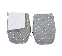 Altabebe AL2801KJ-76 Handmuffs for Stroller, Light Grey