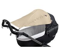 Altabebe AL7012-03 Universal Baby Sunshade with Side Protection for Pram and Stroller with Anti-UV 50+, Beige