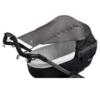 Altabebe AL7012-11 Universal Baby Sunshade with Side Protection for Pram and Stroller with Anti-UV 50+, Grey