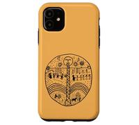 Altaic Drum Altai Kizi Shamanism Turkic Kamlanie Case for iPhone 11