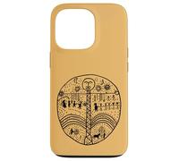 Altaic Drum Altai Kizi Shamanism Turkic Kamlanie Case for iPhone 13 Pro