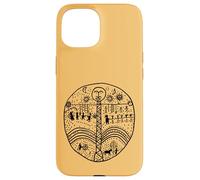 Altaic Drum Altai Kizi Shamanism Turkic Kamlanie Case for iPhone 15