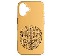 Altaic Drum Altai Kizi Shamanism Turkic Kamlanie Case for iPhone 16