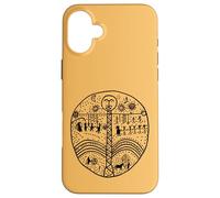Altaic Drum Altai Kizi Shamanism Turkic Kamlanie Case for iPhone 16 Plus