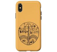 Altaic Drum Altai Kizi Shamanism Turkic Kamlanie Case for iPhone X/XS