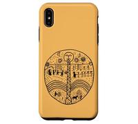 Altaic Drum Altai Kizi Shamanism Turkic Kamlanie Case for iPhone XS Max