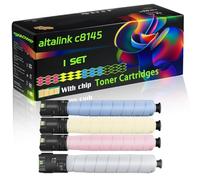 altalink c8145 Compatible for Xerox Toner Cartridges with Chip AltaLink C8130 C8135 C8145 C8155 C8170 C8235 C8245 C8255 Printers (4-Pack BK/C/M/Y)