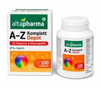 Altapharma Multivitamin & Mineral , A-Z Formula, dietary supplement, 100 Tablets