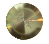 Altar Bowl - Spiritual Offering Bowl | Brass Altar For Rituals, Spells & Incense | Tool For Herbs, Crystals & Resins | Wiccan Pagan Meditation Supplies | Decorative Sacred Space Accessory