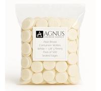 Altar Bread White 1 1/8" Pack of 500, Communion Wafers, Peoples Bread, Communion Hosts