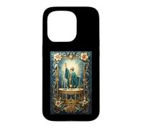 Altar Crown Figure Ornate Power Royal Sacred Core Ritual Case for iPhone 15 Pro