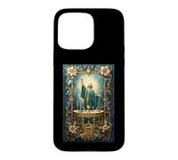 Altar Crown Figure Ornate Power Royal Sacred Core Ritual Case for iPhone 15 Pro Max