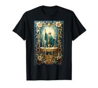 Altar Crown Figure Ornate Power Royal Sacred Core Ritual T-Shirt