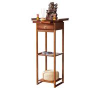Altar Table for Ancestor Offerings with Drawers and Pull-out Tray, Meditation Cabinet for Sacred Spaces, Ideal for Bedroom, Living Room, or Church
