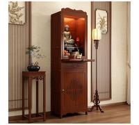 Altar Table for Home Altar Cabinet, Buddhist Altars, Butsudan Meditation Table Altars, Worship Table for Living Room Personal Prayer,38cm/15in with door