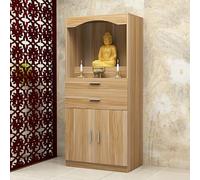 Altar Table with Drawer for Prayer, Temples, Living Room, Office Storage Cabinet