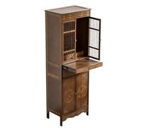 Altar Table with Storage, Prayer Table for Family Worship, Large Cabinet for Buddha or Spiritual Use, 59cm Height for Home Meditation and Rituals